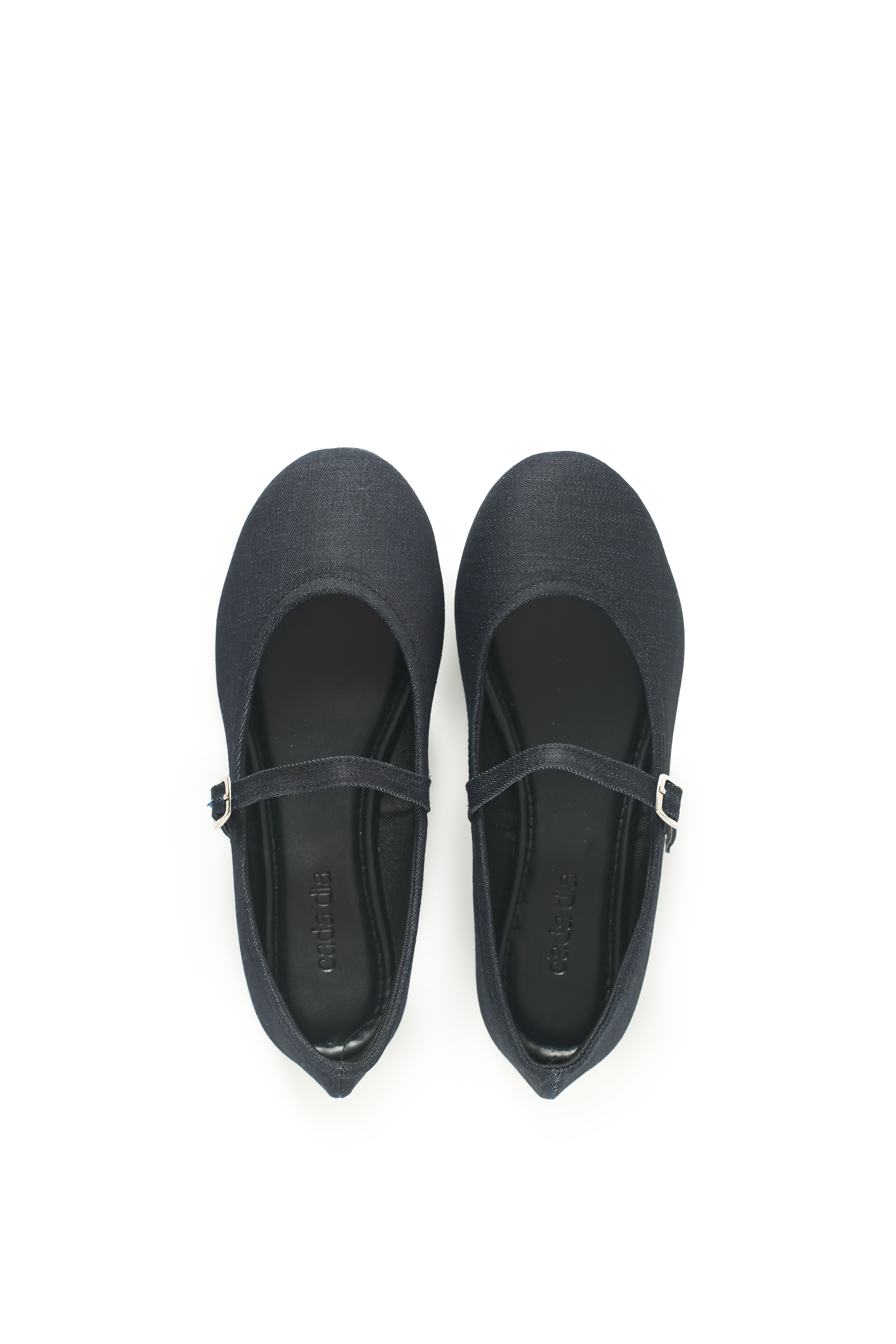 Elara Denim Mary Jane in Denim Strap