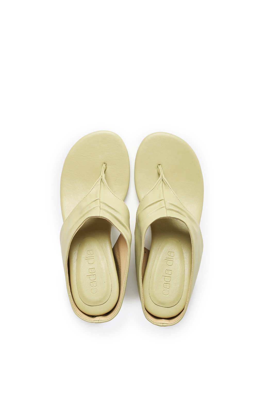 Camila Kitten Wedge in Pistachio