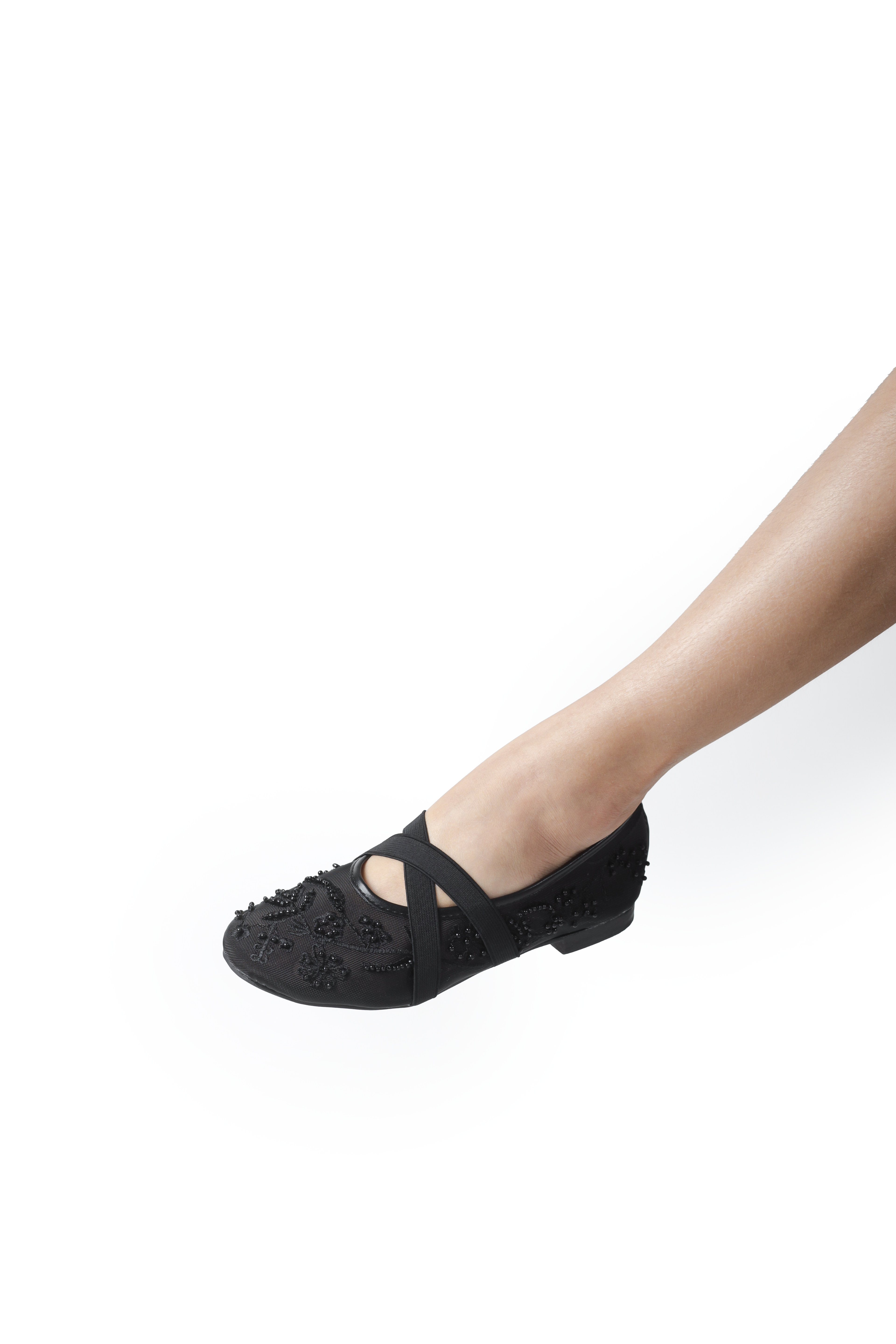 Dalia Ballerina Flats in Sombria