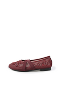 Dalia Ballerina Flats in Sangría