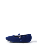 Isabella Ballerina Flats in Azul