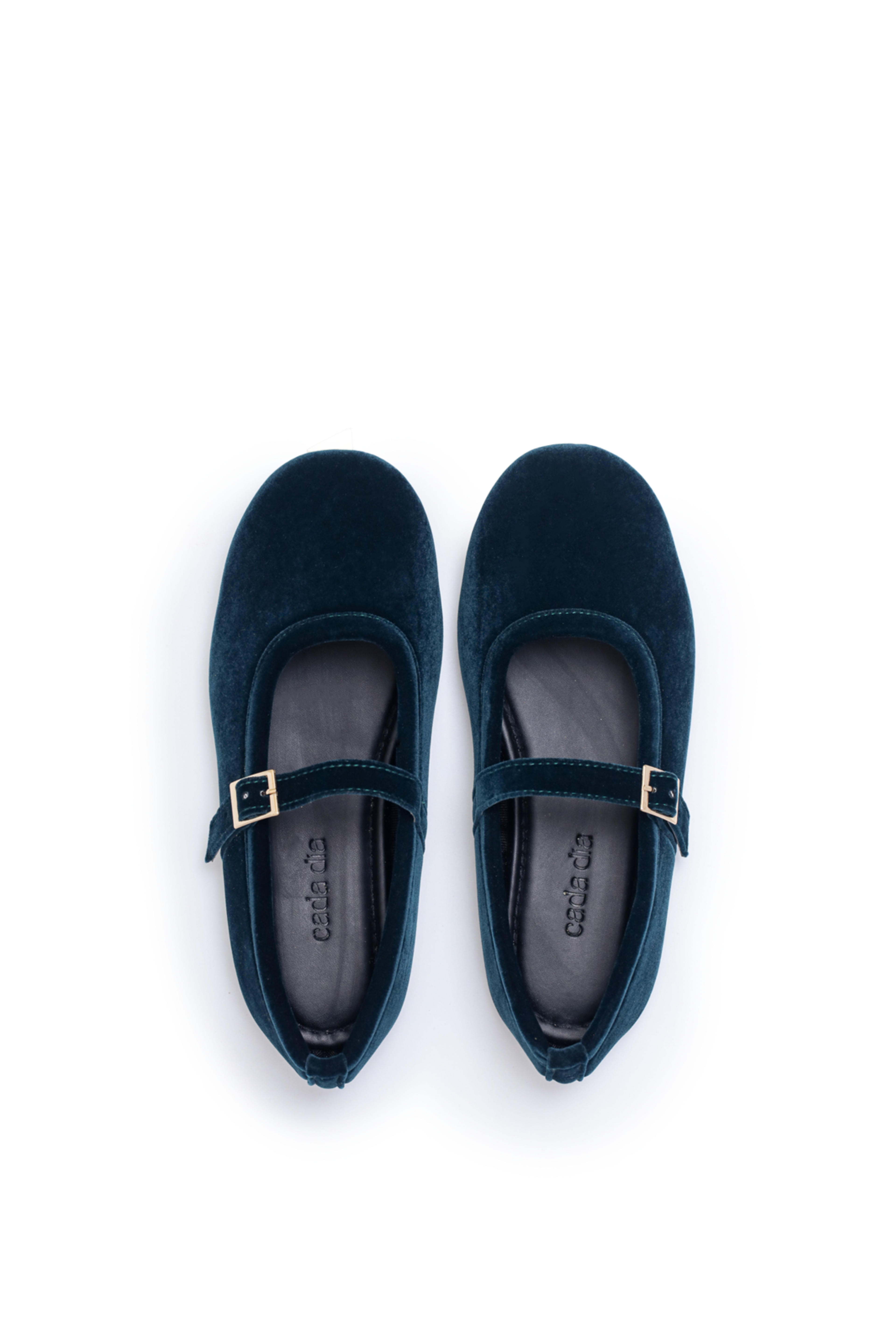 Isabella Ballerina Flats in Esmeralda