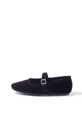 Isabella Ballerina Flats in Berenjena