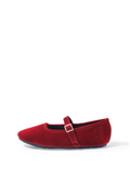 Isabella Ballerina Flats in Rubí