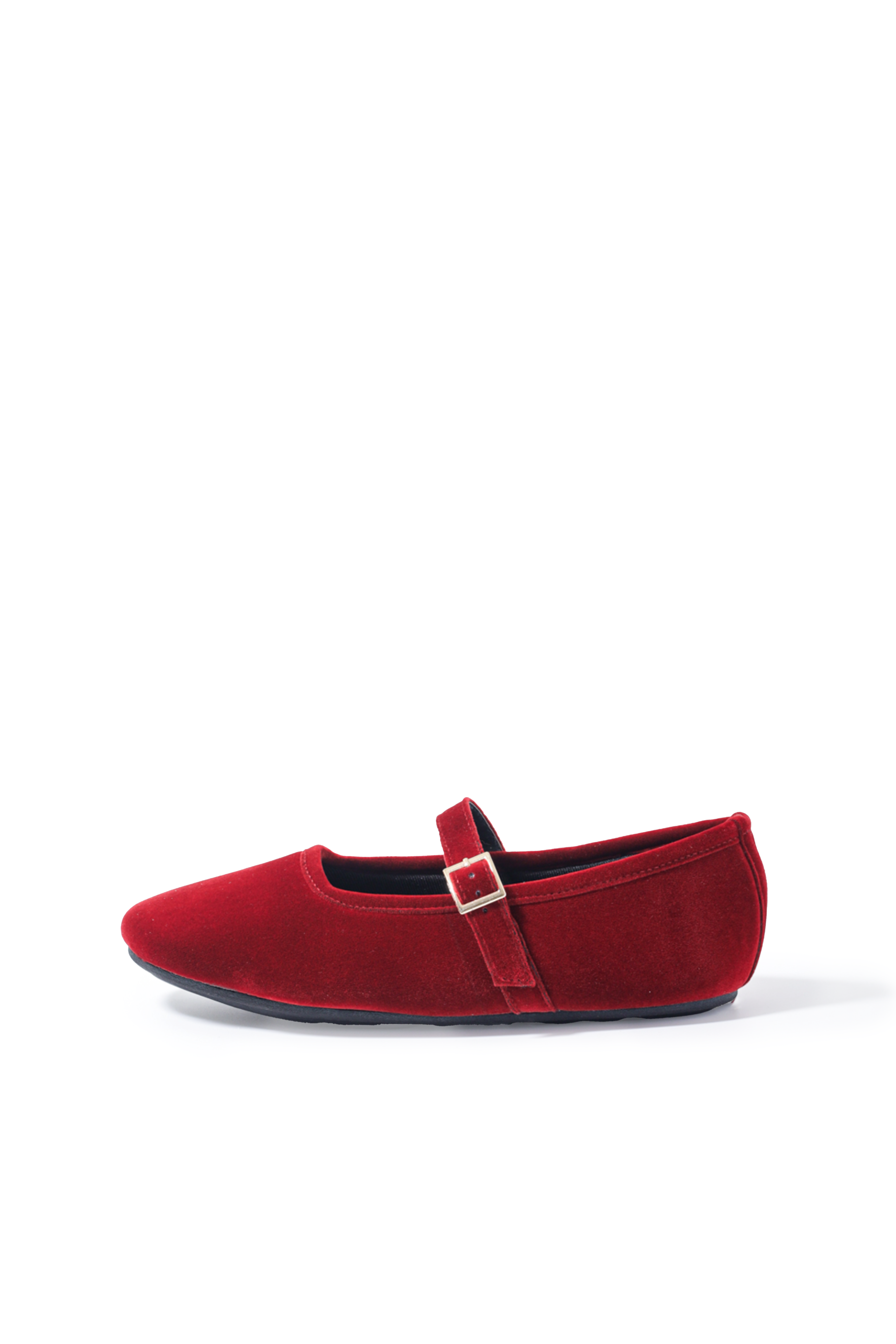 Isabella Ballerina Flats in Rubí