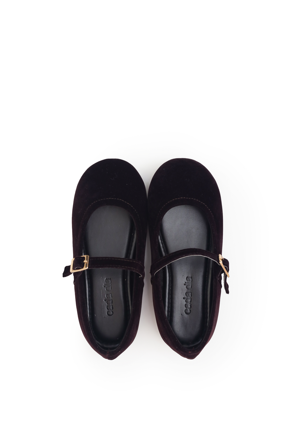 KIDS Isabella Ballerina Flats in Berenjena