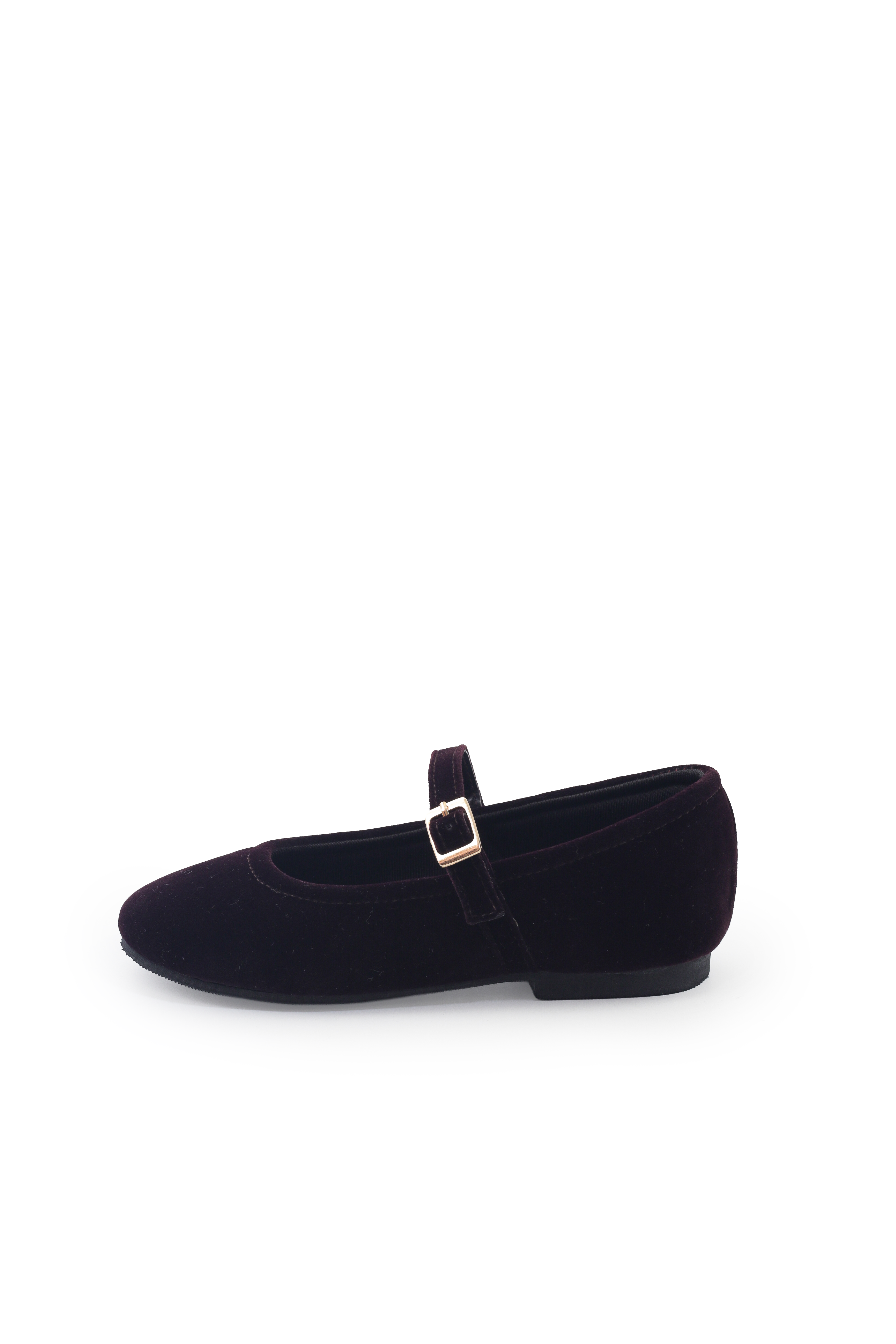 KIDS Isabella Ballerina Flats in Berenjena