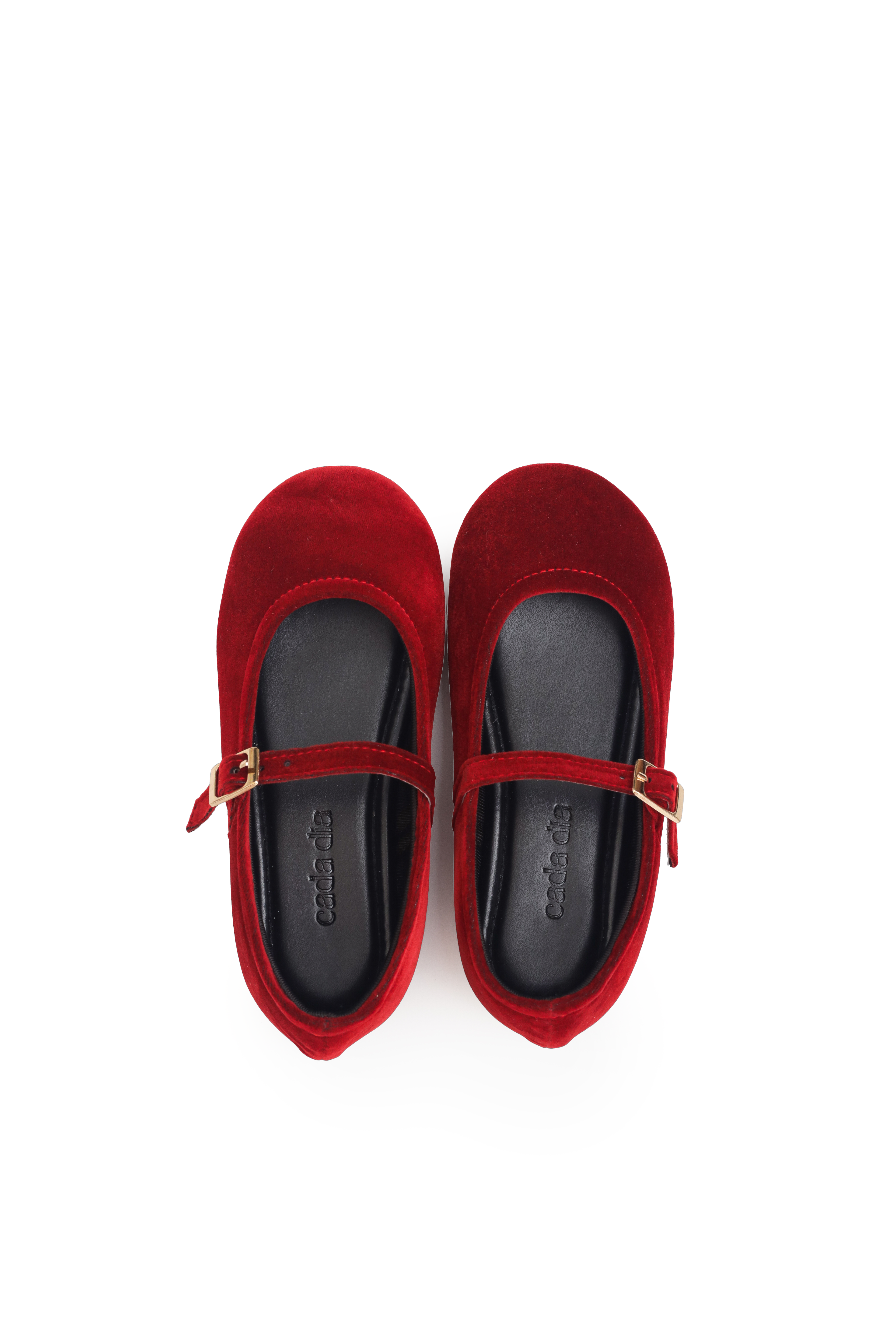 KIDS Isabella Ballerina Flats in Rubí