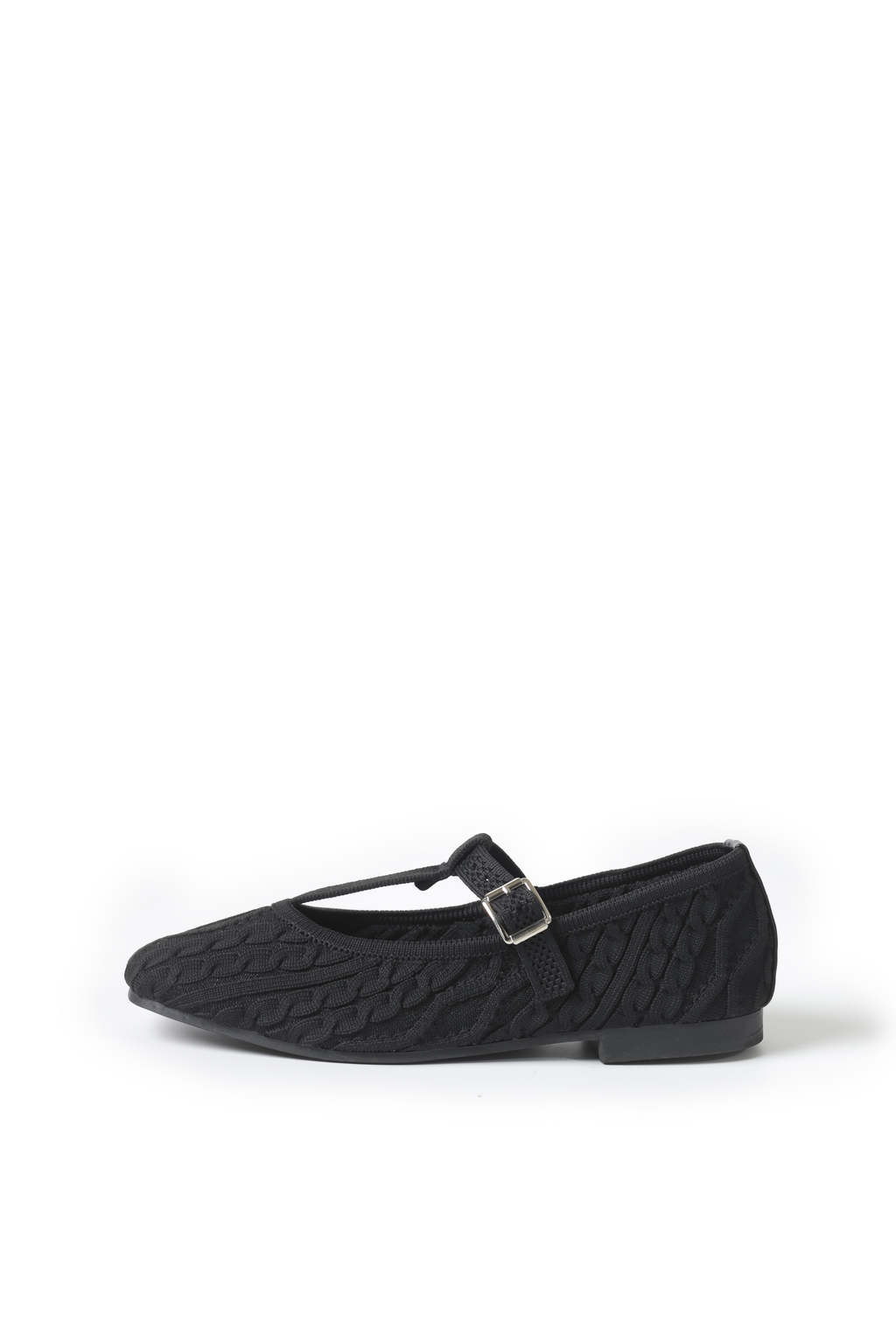 Maria T-Strap Ballet Flats in Sombria