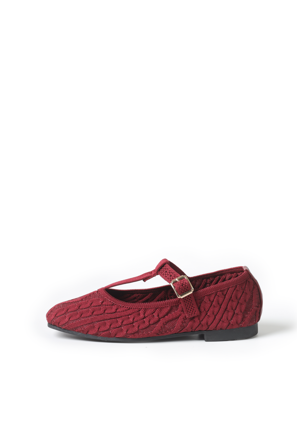 Maria T-Strap Ballet Flats in Sangría