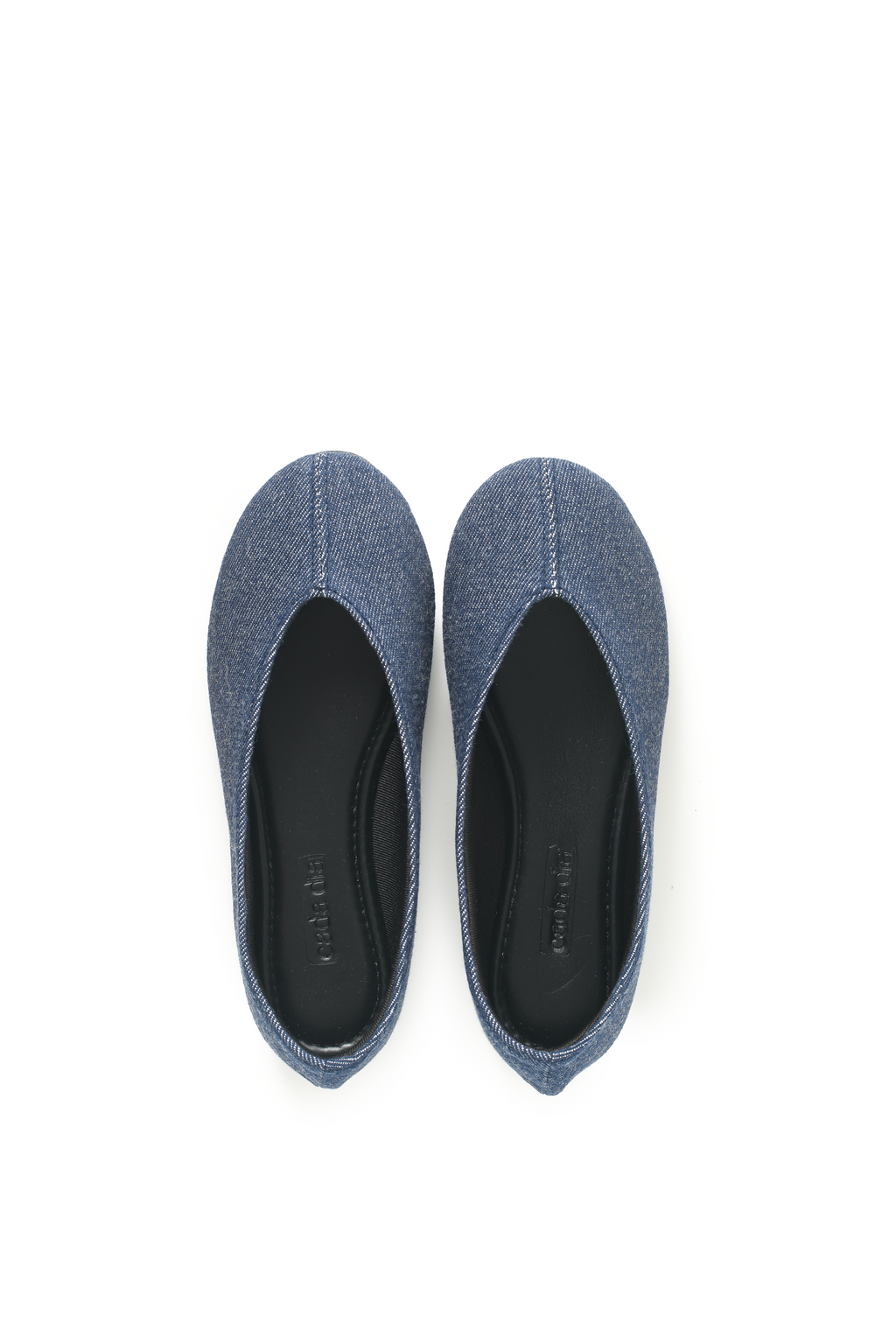 Vera Flats in Denim
