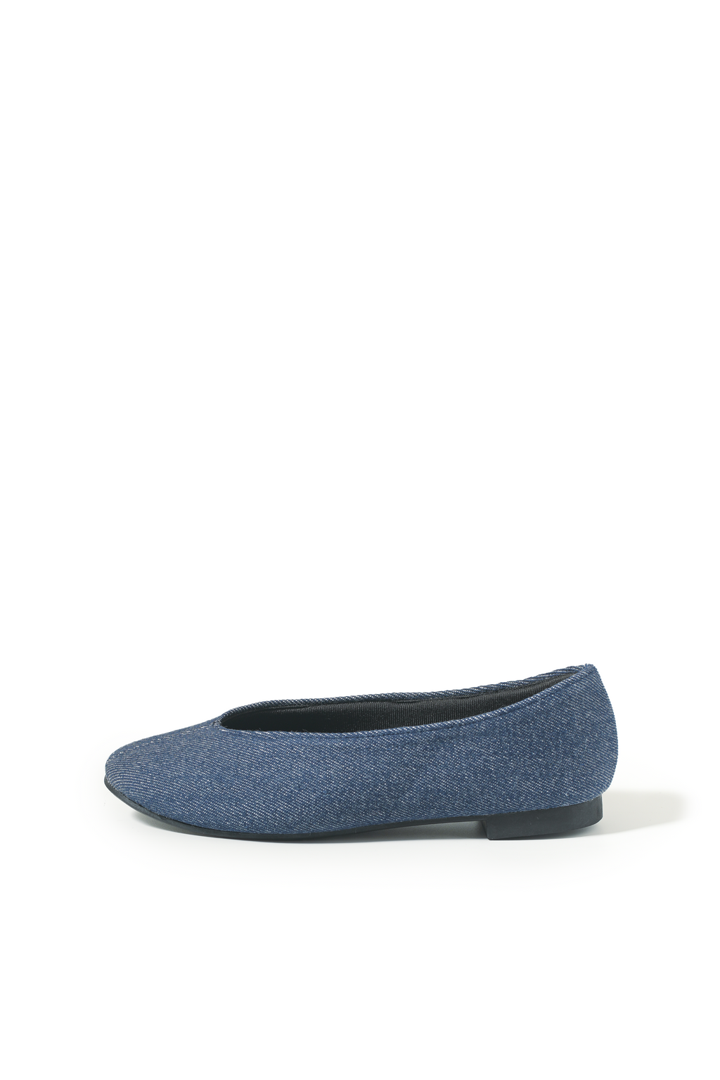 Vera Flats in Denim